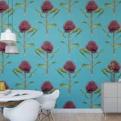 native waltz botanicalwaratahmural bondiblue