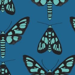 native waltz tigermoth teal 