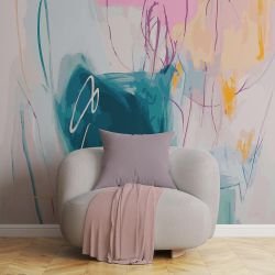 abstract atmospheres cascade of colour concept