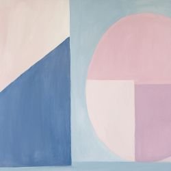 abstract atmospheres geo abstraction pastel