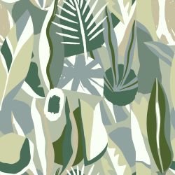 abstract jungle plants mirage greenhouse