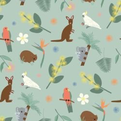 animated animals aussie outback autumn