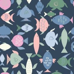 animated animals fish autumn