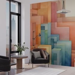 artisanal dreaming concept aqueous metropolis mural