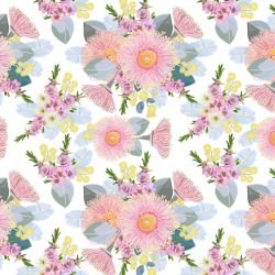 australian wildflowers bouquet natives white