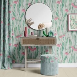 australian wildflowers concept wallpaper fabric artwork