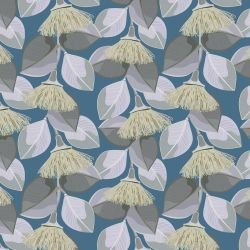 australian wildflowers silver eucalyptus blue