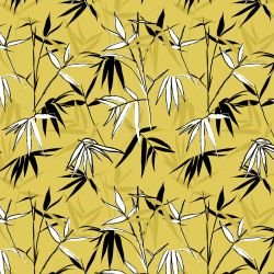 bamboo ambience bamboo foliage mustard black