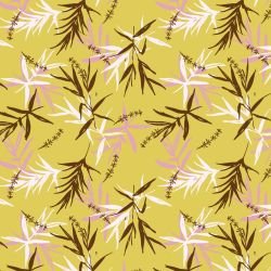 bamboo ambience sasa leaves citrus brown