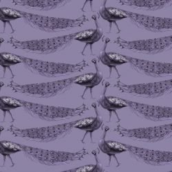 jungle story peacock purple 