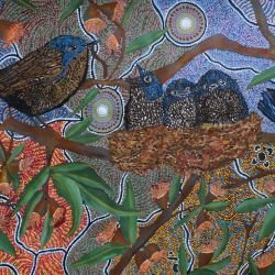 whadjuk dreaming six seasons of dreaming painting 