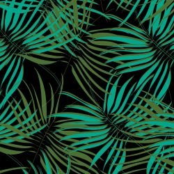 surface vision florals palmlife dark greens
