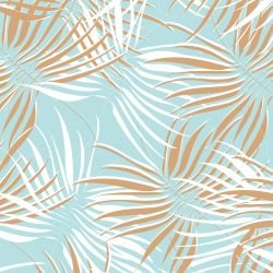 surface vision florals palmlife turqoise