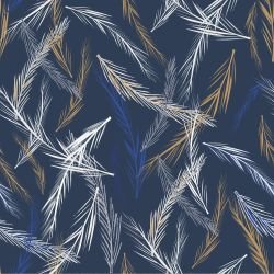 the natural jungle feathery indigo 