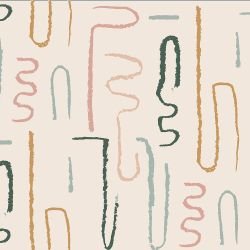 boho sketches sandy scribble tassles