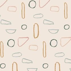 boho sketches soft geometry tassels