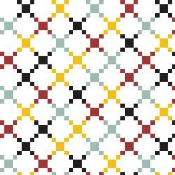 whimsical impressions pixel trellis multi