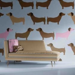 animated animals concept wallpaper  cushion upholstery