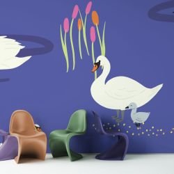 animated animals concept wallpaper mural 