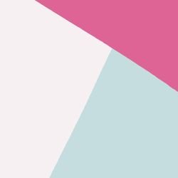 wallscapes tri block magenta blue 