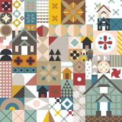 whimsical impressions home tiles dust