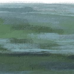 coastline impressions blending waves 