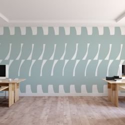 collected concept office mural