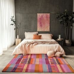 colour currents concept rug and artwork