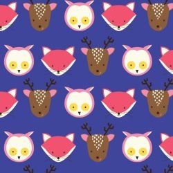 animated animals forest friends summer