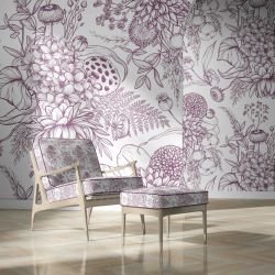 flower doodles concept dried beauty