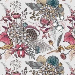 flower doodles dried beauty vintage