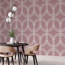 deco chic concept wall mural