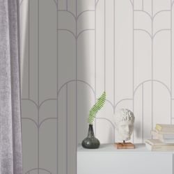 deco curve concept wallpaper pastelpurple mist