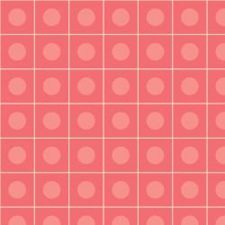 whimsical impressions circle opening pinked