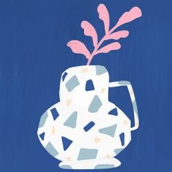 elegant contours terrazzo verdant multi