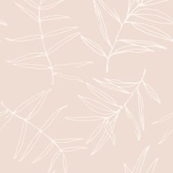 leaf outlines elongated leaves pink neutral reverse