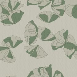 floral freestyle daydream flora  vintage green