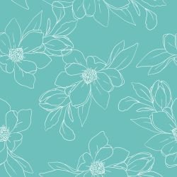 floral freestyle maison botanique teal white