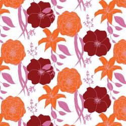 flower spray garden flowers teaberry