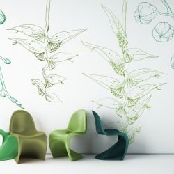 flowing flora concept tropical arcadia evergreen myrtle olive marine