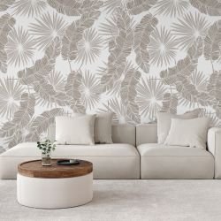 fronds silhouette concept loungeroom falling fronds