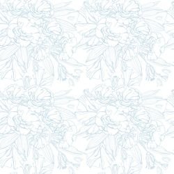 flower doodles wanderlust bouquet hydrangea white