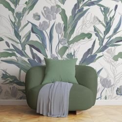 garden muse concept tulip doodle