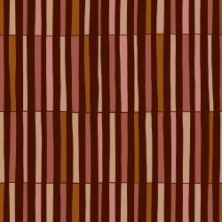 gentle geometrics organic stripes burnt earth