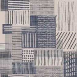 geometric twist vector pulse blue multi