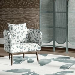 tide and bloom concept rug fallen leaves forest leaves on white
