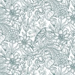 rainbow jungle tropical tango slate