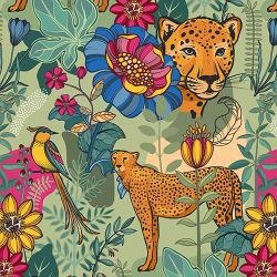 rainbow jungle wild wonders multi