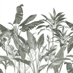 jungle chic paradise palms chintz