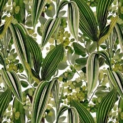 jungle jewels green leaves light